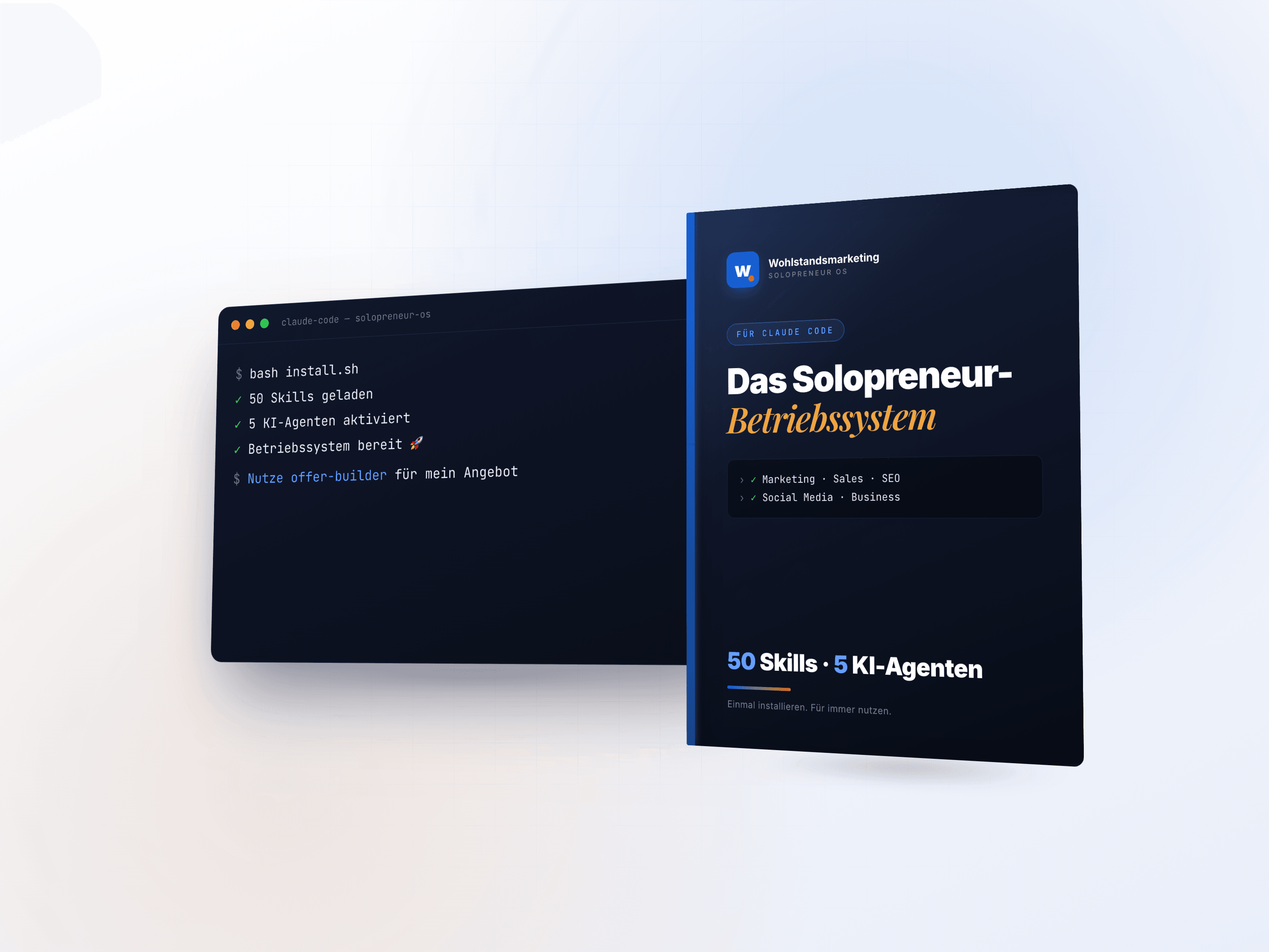 Das Solopreneur-Betriebssystem für Claude Code